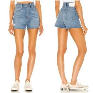 GRLFRND The Jules Super High Rise Vintage Cut Off Shorts in Atwater Size 28